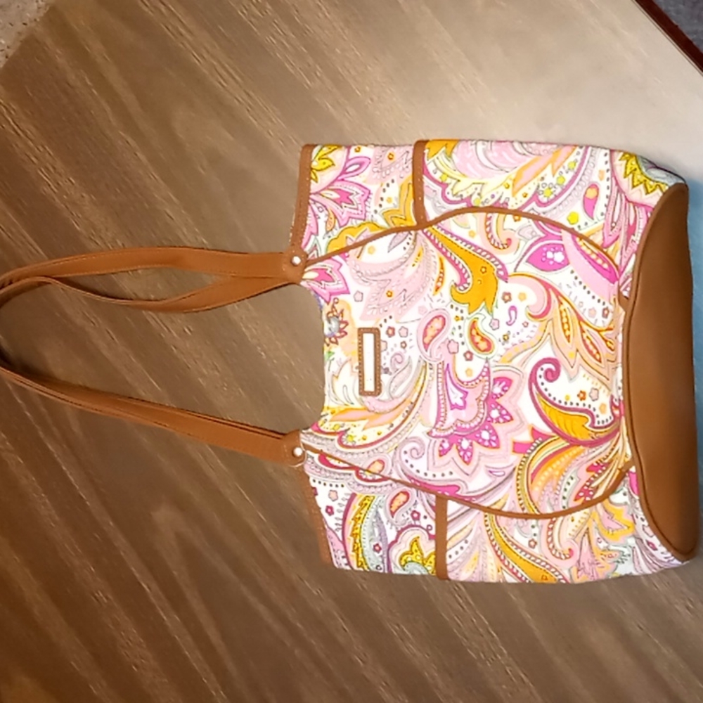 Longaberger Paisley Purse